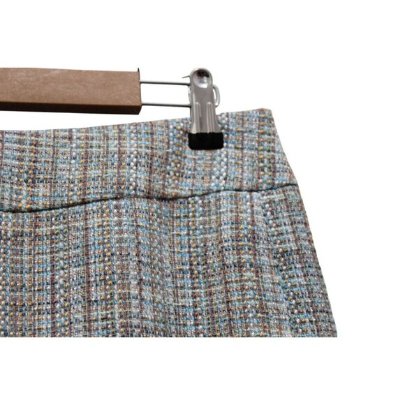 Pendleton Pencil Skirt Size 10 Petite Cotton Wool Tweed Preppy Business Casual - Picture 6 of 10